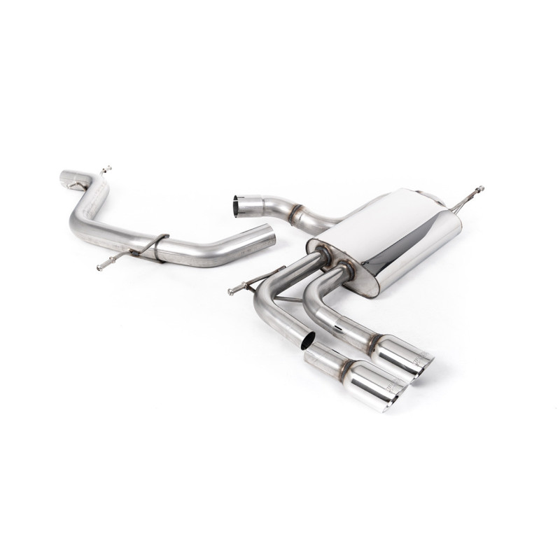 Milltek Sport Cat-back Audi A3 2.0T FSI 2WD 5 door Sportback (2003-2012)