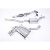 Milltek Sport Turbo-back including Hi-Flow Sports Cat Audi A3 2.0T FSI quattro 5 door SportBack (2004-2012)