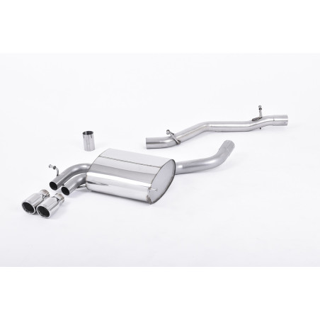Milltek Sport Cat-back Audi A3 3.2 V6 quattro 3 door & 5 door Sportback (2003-2012)