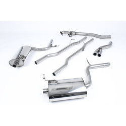 Milltek Sport Cat-back Audi A4 1.8T B6 quattro Saloon - Avant 163BHP (5 speed) (2001-2005)