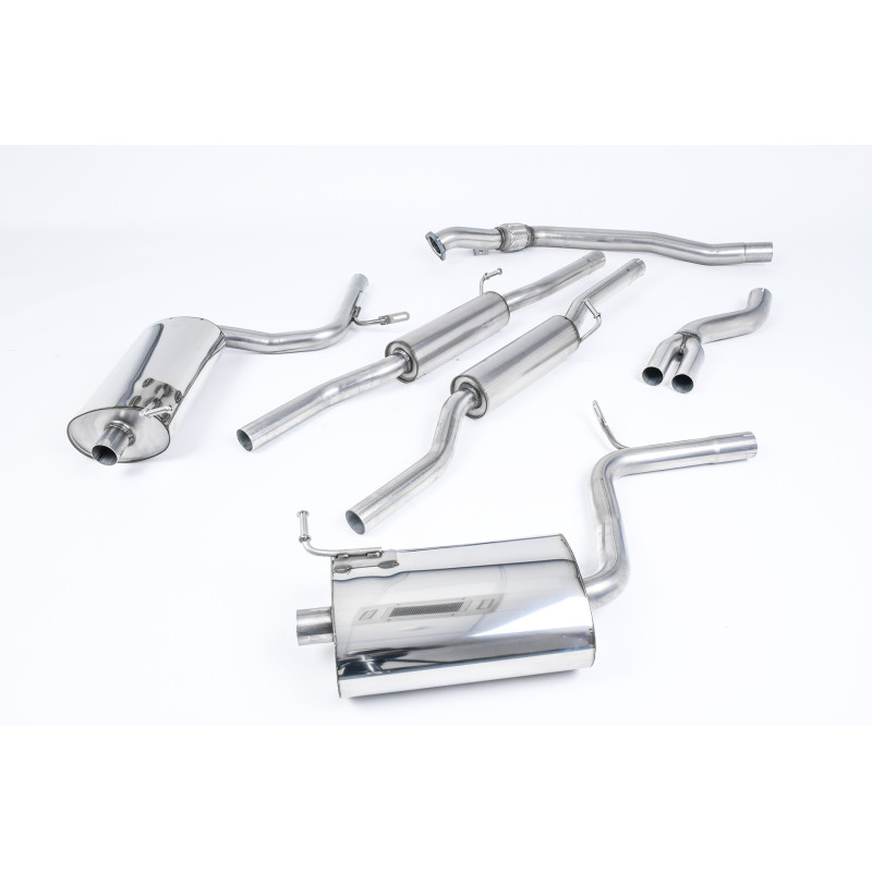 Milltek Sport Cat-back Audi A4 1.8T B7 quattro Saloon - Avant (2005-2008)