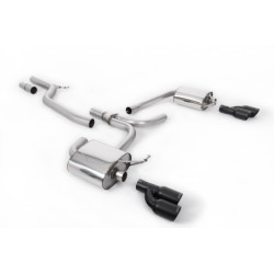 Milltek Sport Cat-back Audi A4 2.0 TDi B8 140PS 177PS 2WD Saloon and Avant (S line models only) (2009-2011)