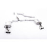Milltek Sport Cat-back Audi A4 2.0 TDi B8 140PS 177PS 2WD Saloon and Avant (S line models only) (2009-2011)