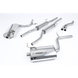 Milltek Sport Cat-back Audi A4 2.0 TFSI B7 quattro and DTM (2005-2008)