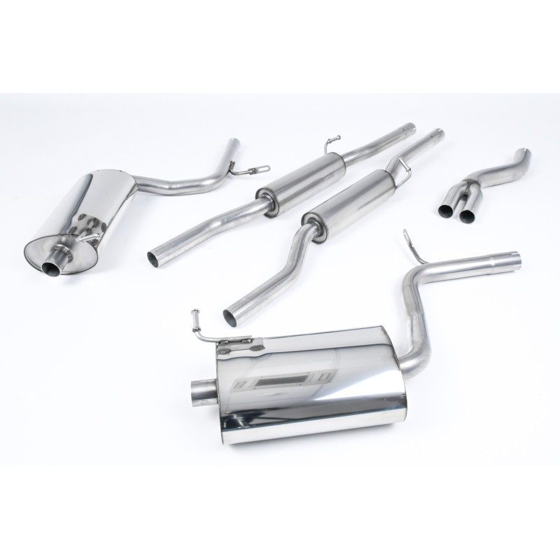 Milltek Sport Cat-back Audi A4 2.0 TFSI B7 quattro and DTM (2005-2008)