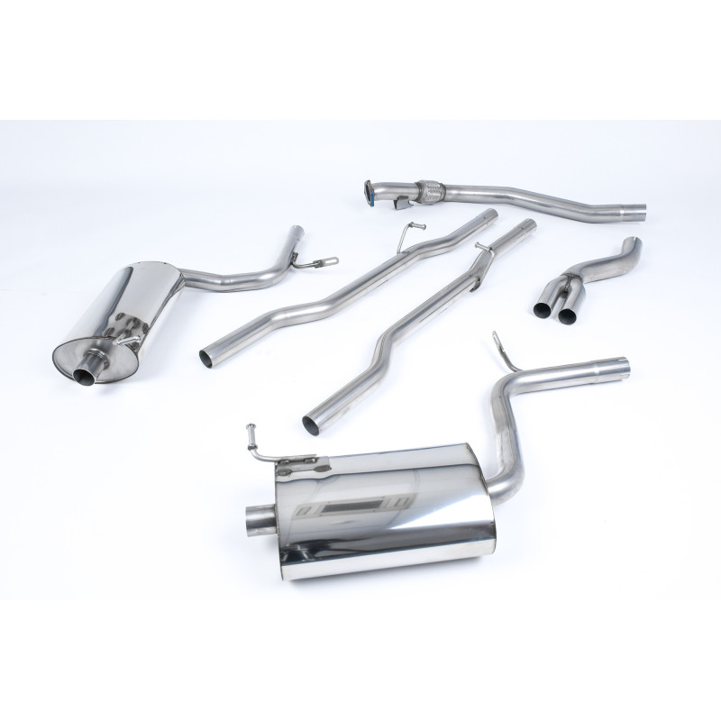 Milltek Sport Cat-back Audi A4 2.0 TFSI B7 quattro and DTM (2005-2008)