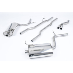 Milltek Sport Cat-back Audi A4 2.0 TFSI B7 quattro and DTM (2005-2008)