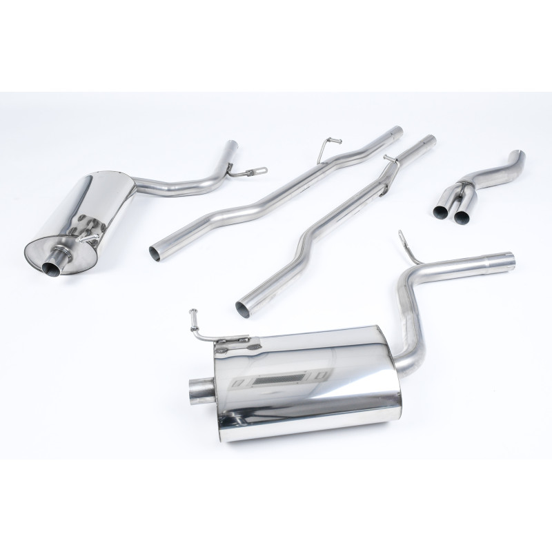 Milltek Sport Cat-back Audi A4 2.0 TFSI B7 quattro and DTM (2005-2008)
