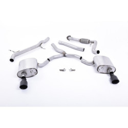 Milltek Sport Cat-back Audi A4 2.0 TFSI B9 Quattro Saloon & Avant (Non OPF GPF Models inc Mild Hybrid & Without...