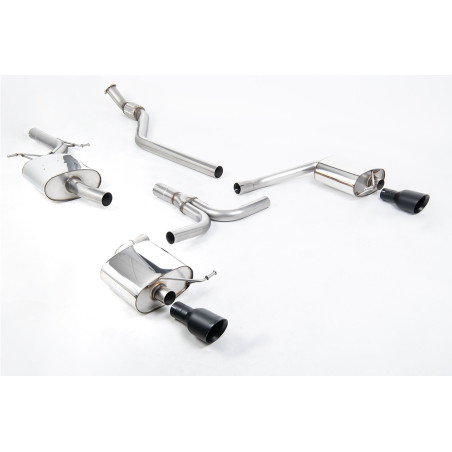 Milltek Sport Cat-back Audi A4 2.0 TFSI S line B8 (2WD and quattro manual-only) Saloon & Avant (2008-2011)