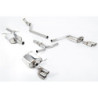 Milltek Sport Cat-back Audi A4 2.0 TFSI S line B8 (2WD and quattro manual-only) Saloon & Avant (2008-2011)
