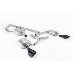 Milltek Sport Cat-back Audi A4 2.0 TFSI S line B8 (2WD and quattro Tiptronic-only) Saloon & Avant (2008-2011)