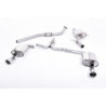Milltek Sport Cat-back Audi A4 2.0 TFSI S line B8 (2WD and quattro Tiptronic-only) Saloon & Avant (2008-2011)