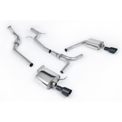Milltek Sport Cat-back Audi A4 2.0 TFSI S line B8 (2WD and quattro Tiptronic-only) Saloon & Avant (2008-2011)
