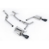 Milltek Sport Cat-back Audi A4 2.0 TFSI S line B8 (2WD and quattro Tiptronic-only) Saloon & Avant (2008-2011)