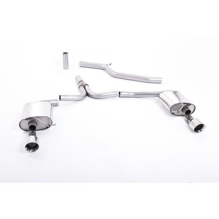 Milltek Sport Cat-back Audi A4 3.0 TDi B8 quattro Saloon and Avant (2008-2011)