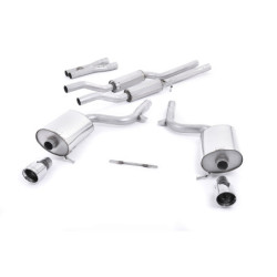 Milltek Sport Cat-back Audi A4 3.0 V6 B6 quattro Saloon Avant & Cabriolet (2001-2005)