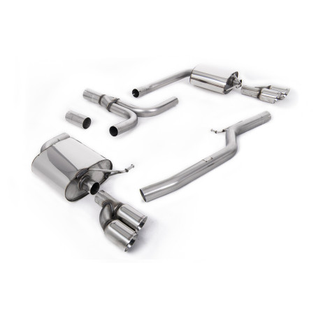Milltek Sport Cat-back Audi A5 Cabriolet 3.0 TDi (DPF) quattro (2009-2027)