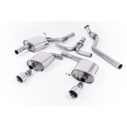 Milltek Sport Cat-back Audi A5 Coupé S line 2.0 TFSI 2WD and quattro (manual only) (2008-2027)