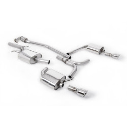 Milltek Sport Cat-back Audi A5 Sportback 2.0 TFSI 2WD and quattro Manual (2009-2027)