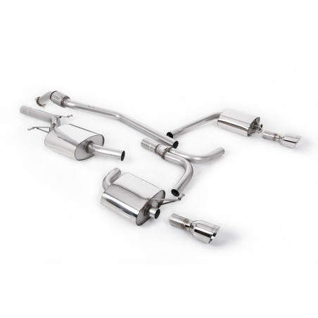 Milltek Sport Cat-back Audi A5 Sportback 2.0 TFSI 2WD and quattro Manual (2009-2027)