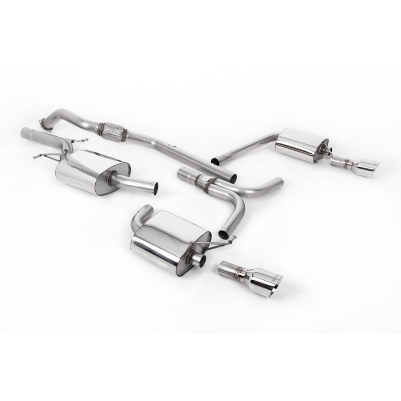 Milltek Sport Cat-back Audi A5 Sportback 2.0 TFSI 2WD and quattro Multitronic S tronic (2009-2012)