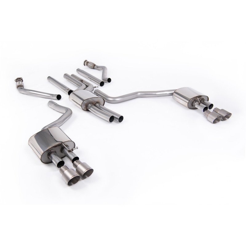 Milltek Sport Cat-back Audi A6 3.0TFSI V6 (S-Line Facelift Models Only) C7.5 (2015-2018)