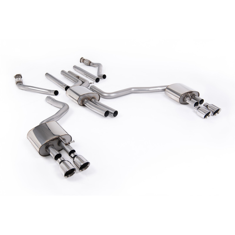 Milltek Sport Cat-back Audi A6 3.0TFSI V6 (S-Line Facelift Models Only) C7.5 (2015-2018)