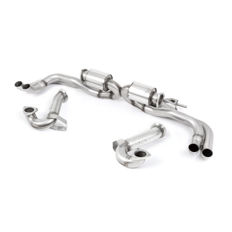 Milltek Sport Cat-back Audi R8 V10 5.2 FSI quattro Coupé and Spyder (excludes V10 Plus models) (2009-2012)