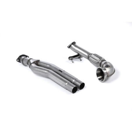 Milltek Sport Primary Catalyst Bypass Pipe and Turbo Elbow Audi RS3 Sportback (8V MQB - Pre Facelift Only) (2015-2017)