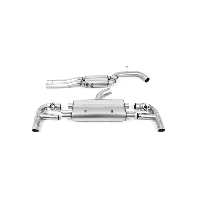 Milltek Sport Cat-back Audi RS3 Sportback 400PS (8V MQB - Facelift Only) - Non-OPF GPF Models (2017-2018)