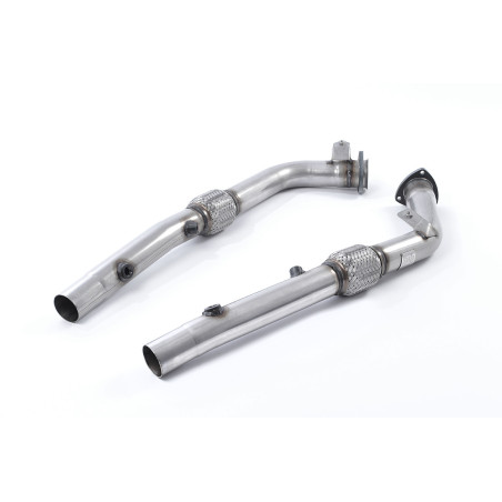 Milltek Sport Cat Replacement Pipes Audi RS4 B7 4.2 V8 Saloon Avant and Cabriolet - V1 & ECE Systems (2006-2008)