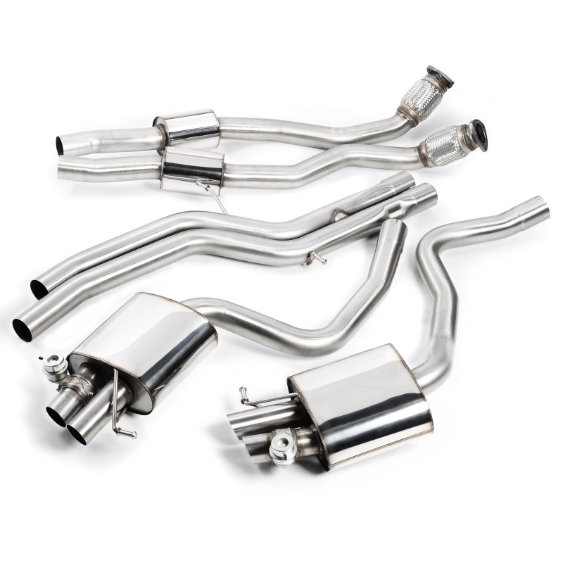 Milltek Sport Cat-back Audi RS4 B8 4.2 FSI quattro Avant (2012-2015)