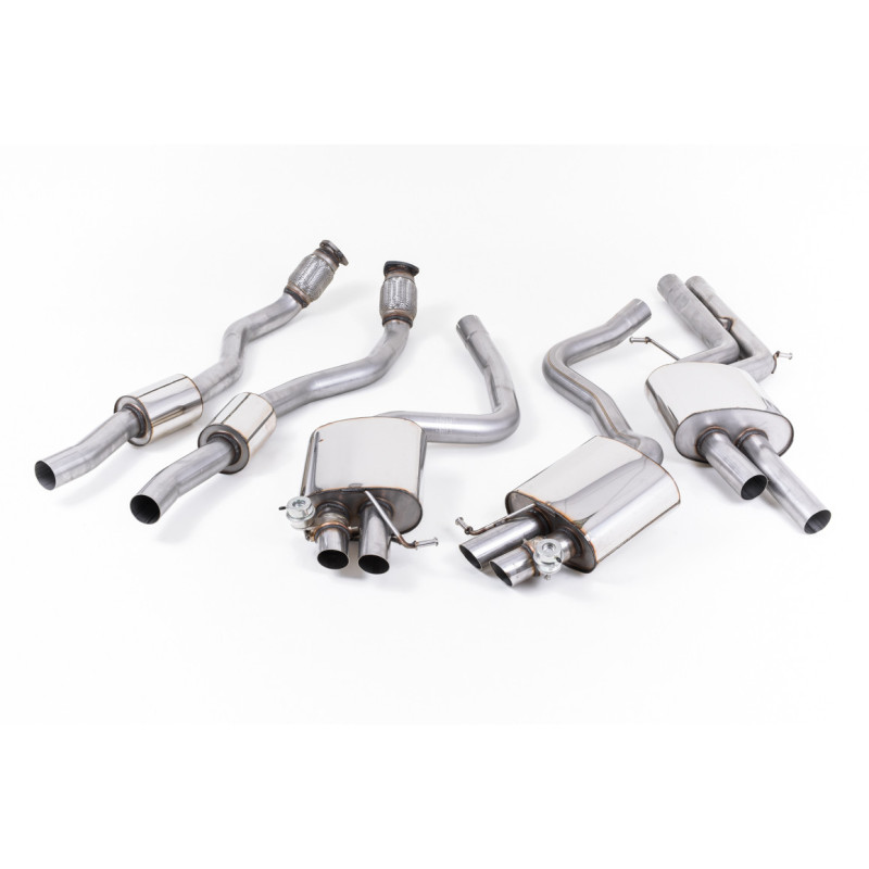 Milltek Sport Cat-back Audi RS4 B8 4.2 FSI quattro Avant (2012-2015)