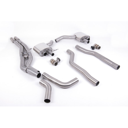 Milltek Sport Cat-back Audi RS6 C8 4.0 V8 bi-turbo in Performance Edition (Non OPF GPF Models - USA ROW Models)...