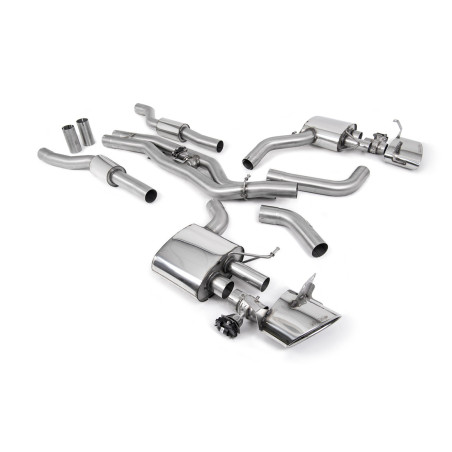 Milltek Sport Cat-back Audi RS6 C8 4.0 V8 bi-turbo in Performance Edition (Non OPF GPF Models - USA ROW Models)...