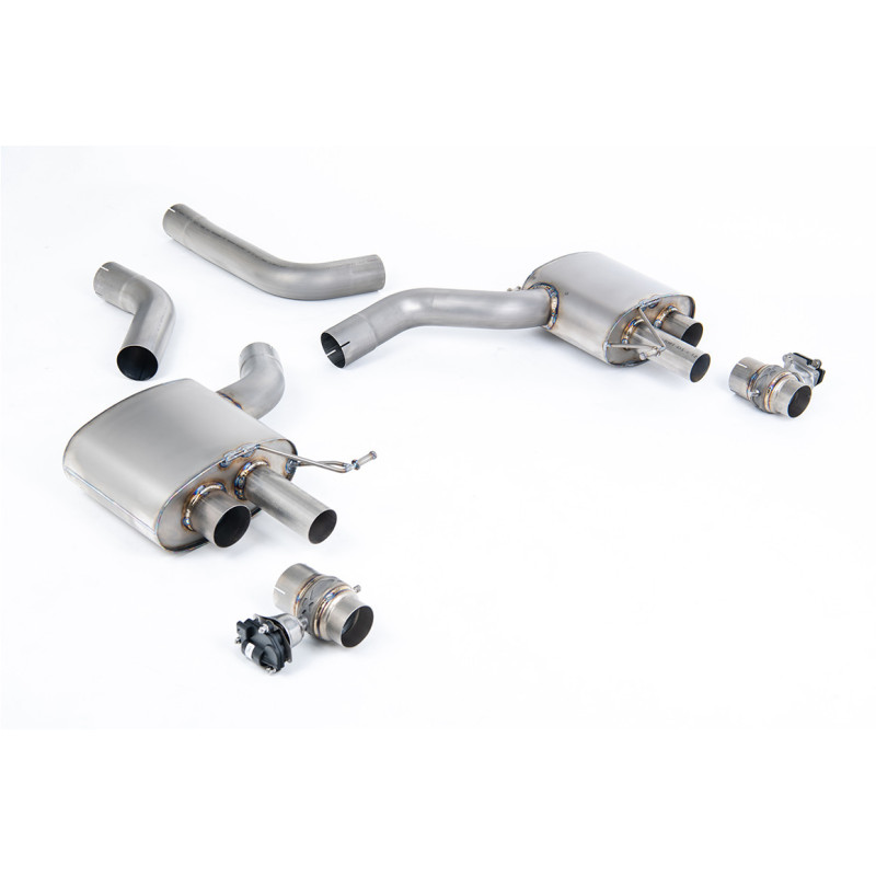 Milltek Sport Additional parts Audi RS6 C8 4.0 V8 bi-turbo (Non OPF GPF Models- USA ROW) - Signature Series Titanium...