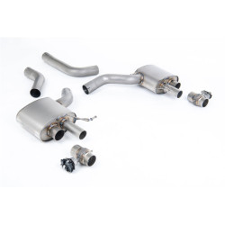 Milltek Sport Additional parts Audi RS6 C8 4.0 V8 bi-turbo (OPF GPF Models) - Signature Series Titanium (2019-2027)