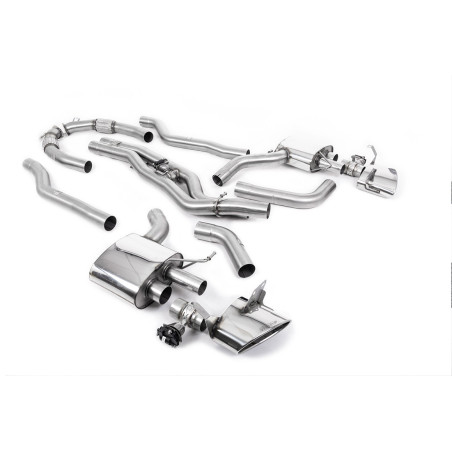 Milltek Sport Particulate Filter-back Audi RS6 C8 4.0 V8 bi-turbo in Performance Edition (OPF GPF Models) (2019-2027)