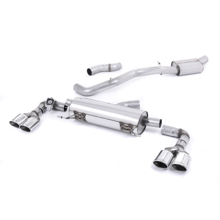 Milltek Sport Cat-back Audi S1 2.0 TFSI quattro (2014-2018)
