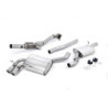 Milltek Sport Turbo-back including Hi-Flow Sports Cat Audi S3 2.0 T quattro Sportback 8P (2007-2012)