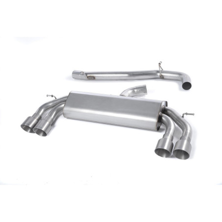 Milltek Sport Cat-back Audi S3 2.0 TFSI quattro 3-Door 8V 8V.2 (Non-GPF Equipped Models Only) (2013-2018)