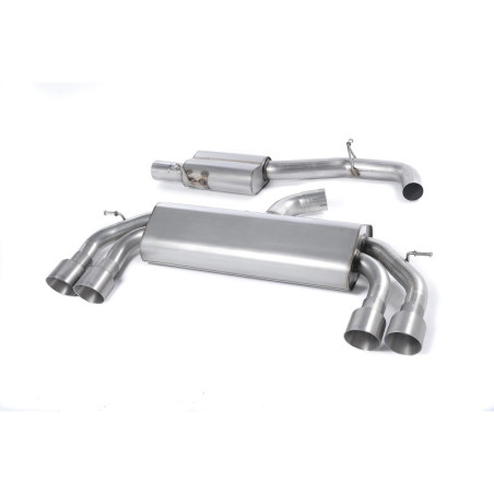 Milltek Sport Cat-back Audi S3 2.0 TFSI quattro 3-Door 8V 8V.2 (Non-GPF Equipped Models Only) (2013-2018)