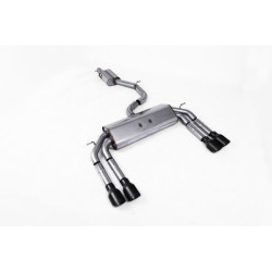 Milltek Sport Cat-back Audi S3 2.0 TFSI quattro Saloon & Cabrio 8V 8V.2 (Non-GPF Equipped Models Only) (2013-2018)