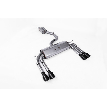 Milltek Sport Cat-back Audi S3 2.0 TFSI quattro Saloon & Cabrio 8V 8V.2 (Non-GPF Equipped Models Only) (2013-2018)