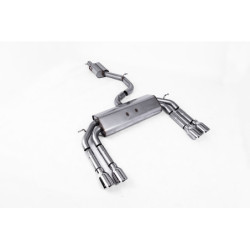 Milltek Sport Cat-back Audi S3 2.0 TFSI quattro Saloon & Cabrio 8V 8V.2 (Non-GPF Equipped Models Only) (2013-2018)