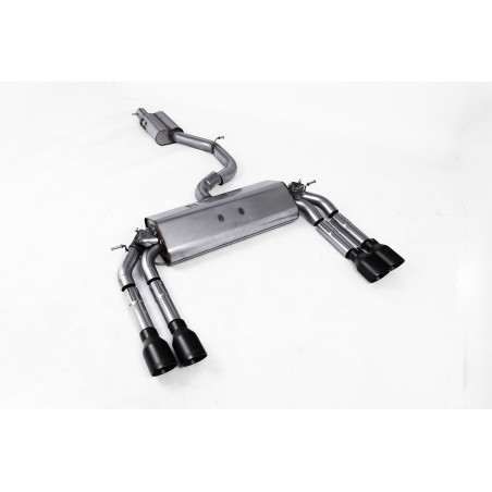 Milltek Sport Cat-back Audi S3 2.0 TFSI quattro Saloon & Cabrio 8V 8V.2 (Non-GPF Equipped Models Only) (2013-2018)