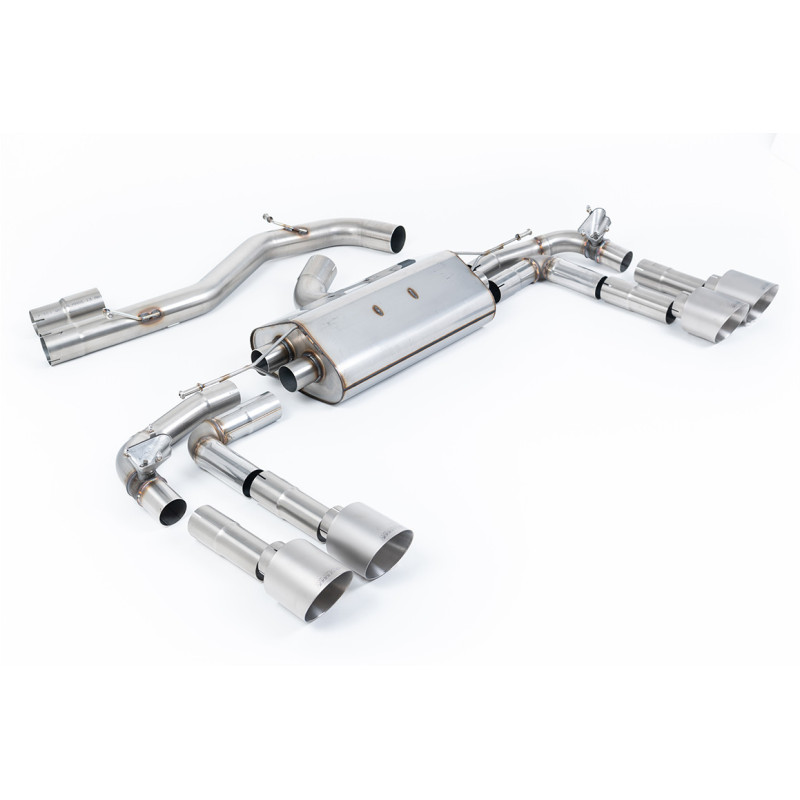 Milltek Sport Particulate Filter-back Audi S3 2.0TFSI Quattro Saloon Sedan 310PS & 333PS 8Y (OPF GPF Models Only)...