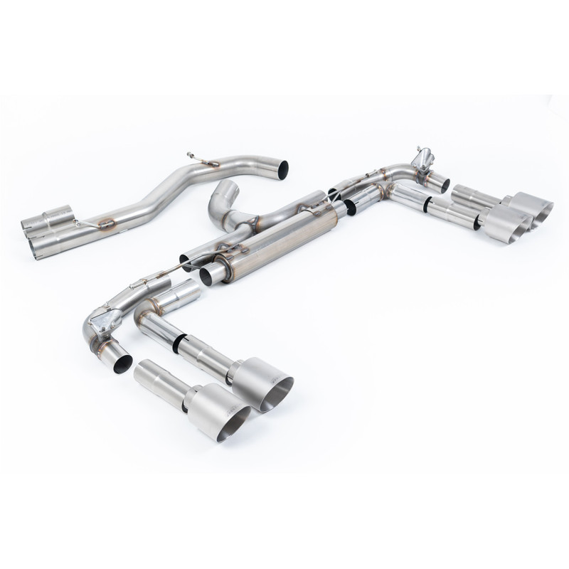 Milltek Sport Particulate Filter-back Audi S3 2.0TFSI Quattro Saloon Sedan 310PS & 333PS 8Y (OPF GPF Models Only)...