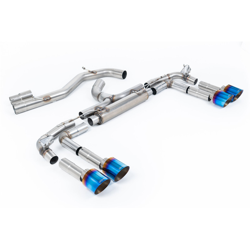 Milltek Sport Particulate Filter-back Audi S3 2.0TFSI Quattro Saloon Sedan 310PS & 333PS 8Y (OPF GPF Models Only)...